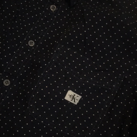 Calvin Klein button up/collar - Picture 7 of 8